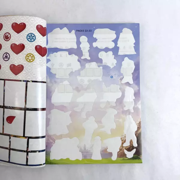 The Legend of Zelda Official Sticker Book Nintendo Used