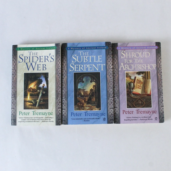 Lot of 3 Peter Tremayne A Mystery of Ancient Ireland Paperback Books