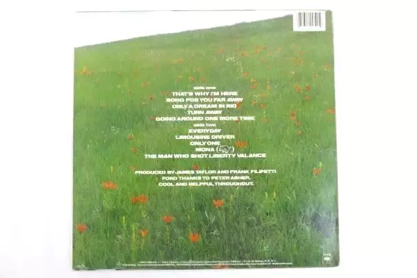 James Taylor - That's Why I'm Here 1985 12" Vinyl 33 RPM LP Record FC-40052