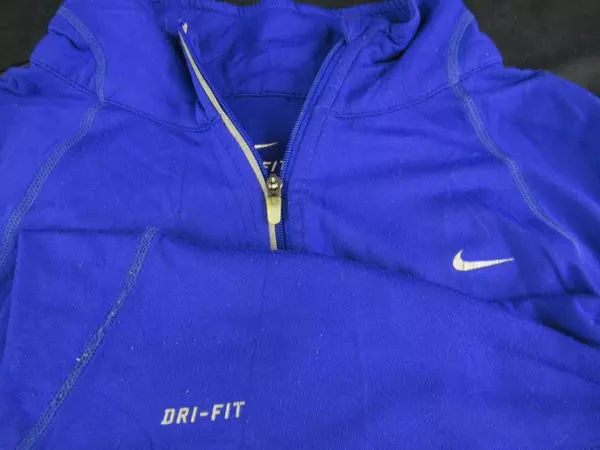 Nike Jacket Purple Dri Fit Pull Over Half Zip Mesh Accent Women's Size Large