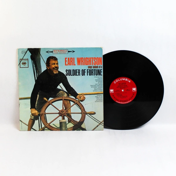Earl Wrightson Ballads of a Soldier of Fortune LP 1962 Columbia CS 8625