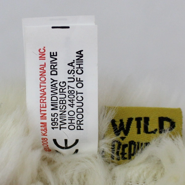 2005 Wild Republic Polar Bear #82356 8" Stuffed Animal with Tag