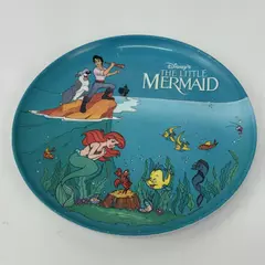 Zak Designs Disney's The Little Mermaid Melamine Children’s Plate 7.75 inch