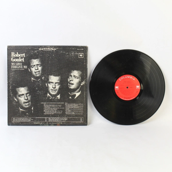 Robert Goulet My Love Forgive Me 1964 LP Vinyl Columbia CL-2296 - As Is