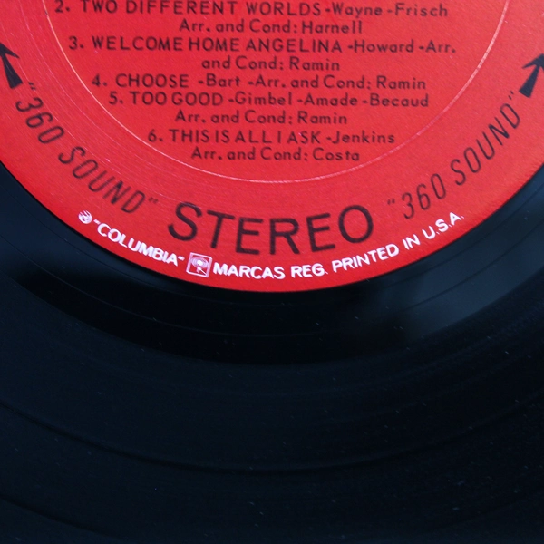 Robert Goulet My Love Forgive Me 1964 LP Vinyl Columbia CL-2296 - As Is