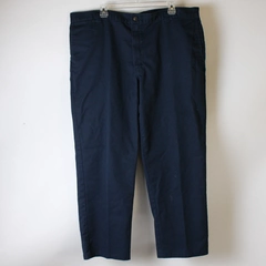 Dickies Navy Blue Straight Leg Work Pants Men's Size 42x30