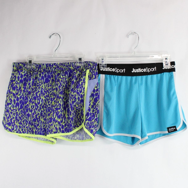 Lot of 6 Young Tween Girl's Bottoms Sizes L-XXL Shorts and Leggings Gently Used
