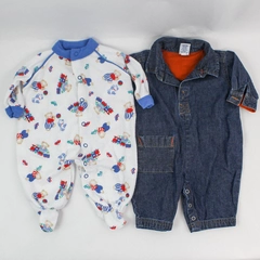 Lot of 2 Baby Gap Baby Gro One-Piece Outfits 0-3 Months Good Condition