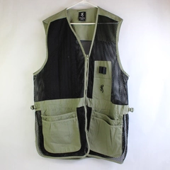 Browning Green and Black Mesh Fishing Vest Men's Size 2XL