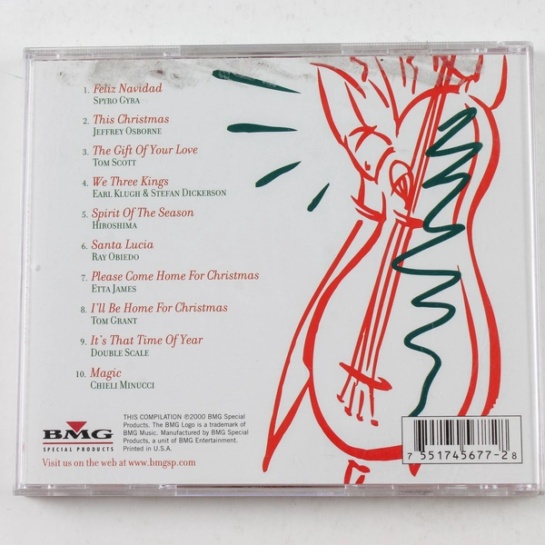 A Smooth Jazz Christmas Various Artists CD 2000 Holiday Music - Good Condition