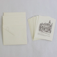 Set of 10 Flavel House Museum Astoria Oregon Souvenir Cards with Envelopes