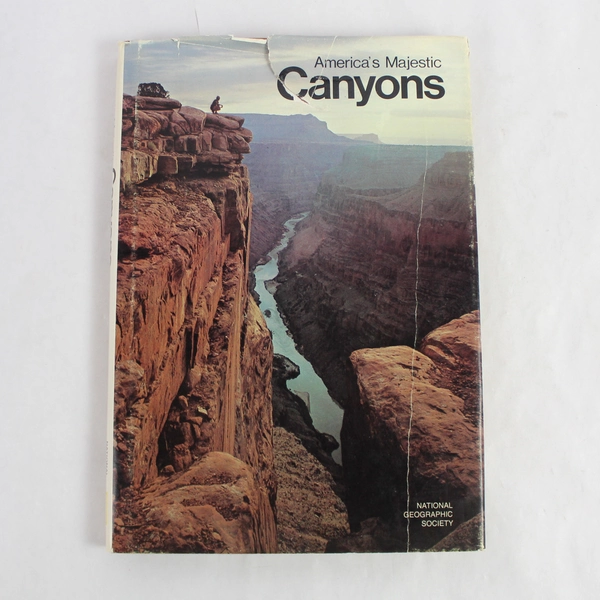 Vintage National Geographic America's Majestic Canyons 1979 Hardcover DJ