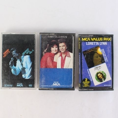 Lot of 3 Loretta Lynn Conway Twitty Cassette Tapes 