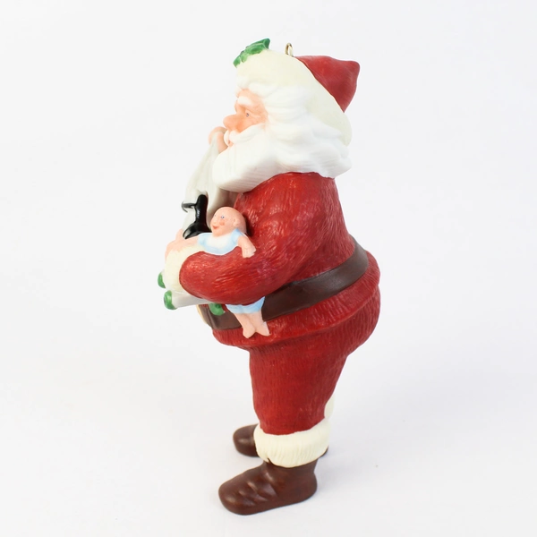 1986 Hallmark Special Edition Jolly St. Nick Porcelain Christmas Ornament