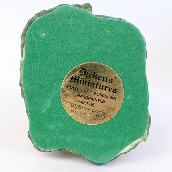 Vintage 1986 Dept 56 Dickens' Village Miniatures M Fezzwig's Warehouse 