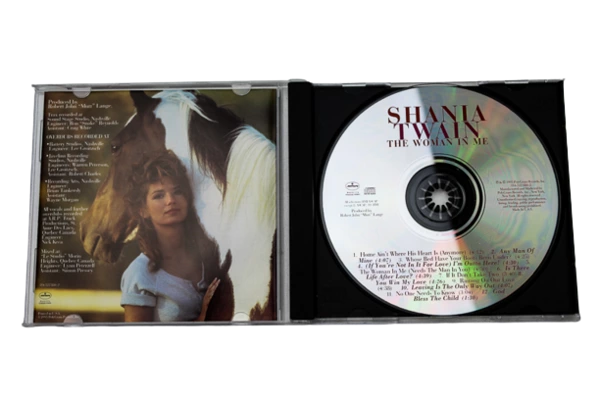Shania Twain The Woman In Me 1995 CD Mercury Records Classic Album Pre-Owned