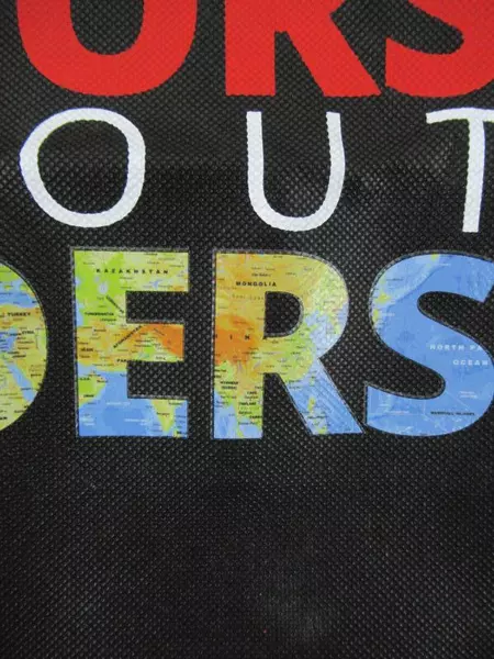 Doctors Without Borders Reusable Shopping Tote Bag Eco Friendly 15" x 15" 