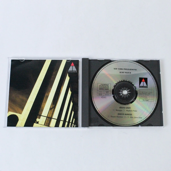 Liszt Kodaly Masur Mephisto Waltz CD New York Philharmonic 1995 - Good Condition