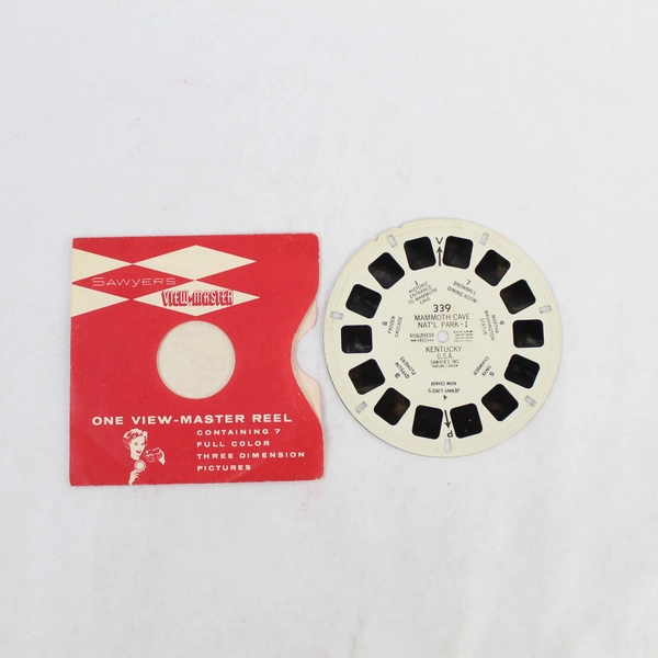 Vintage View-Master Reel 339 Mammoth Cave National Park I Kentucky As Is