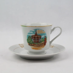 Vintage Marriott's Great America Souvenir Tea Coffee Cup and Saucer