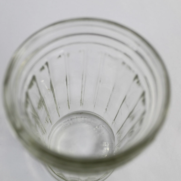Vintage Ribbed Clear Glass Sugar Shaker Dispenser - 5.5" Tall, Number 23