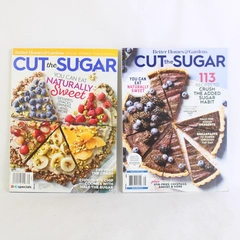 Lot Of 2 Better Homes & Gardens Cut The Sugar Special Interest Mag 2017 2022