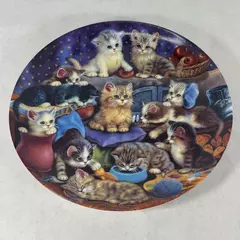 Vintage 1997 Bradford Exchange LE Collector Plate Litter Rascals Frisky Business