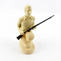 Vintage Avon Minuteman Decanter Wild Country 4 Oz Full After Shave W/ Box