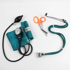 Blood Pressure Kit with Sphygmomanometer and Stethoscope Analog