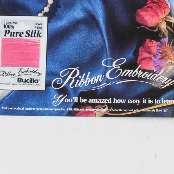 McCall's Needlework Magazine June 1995 - Ribbon & Embroidery Projects
