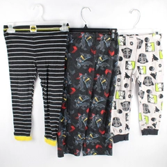 Lot of 3 Children's Pajama Pants Sz 6 Lego Batman Star Wars