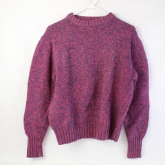 Vintage Woolrich Women's Purple Knit Turtleneck Sweater Size Large