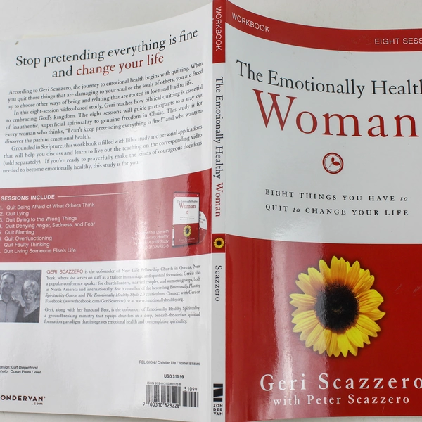 Emotionally Healthy Woman Workbook by Peter & Geri Scazzero 2014 Paperback