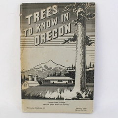 1950 Trees to Know in Oregon Charles Ross Extension Bulletin 697 Paperback