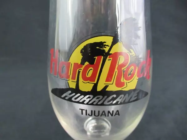 Hard Rock Cafe Glass Hurricane Series Tijuana Mexico