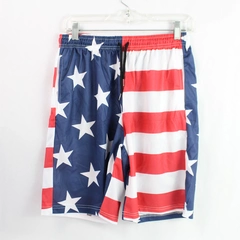 American Flag Basketball Shorts Youth Boy's Size 2XL - Patriotic Sport Wear