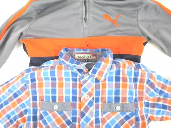 Lot of 2 Boy's Clothes Jacket Casual Button Up Shirt Size 6 Faded Gear Lifestyle