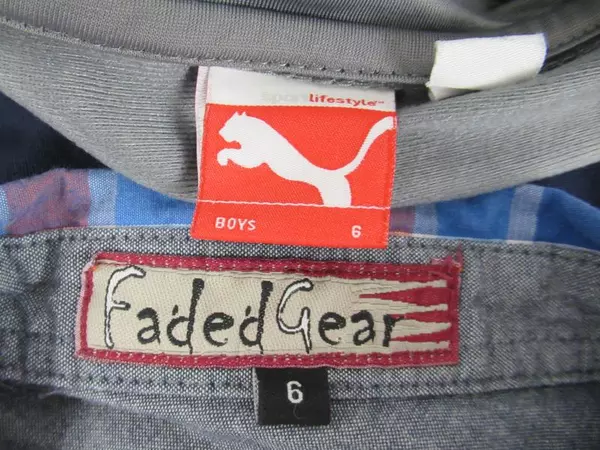 Lot of 2 Boy's Clothes Jacket Casual Button Up Shirt Size 6 Faded Gear Lifestyle