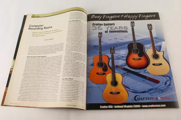 Acoustic Guitar Magazine Dec 2008 Vol 19 Robin Nolan Gypsy Jazz Secrets