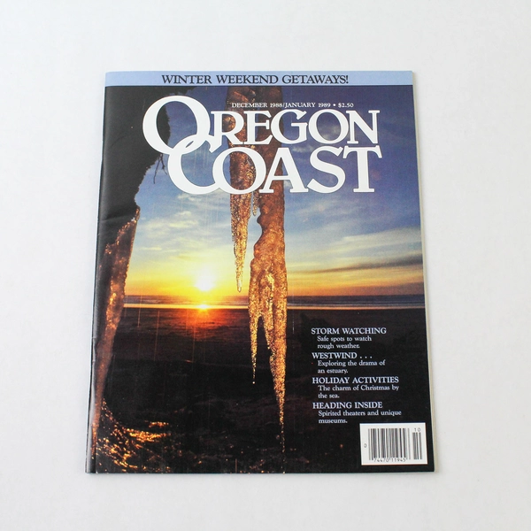 Vintage Oregon Coast Magazine Dec 1988/Jan 1989 - Very Good Condition