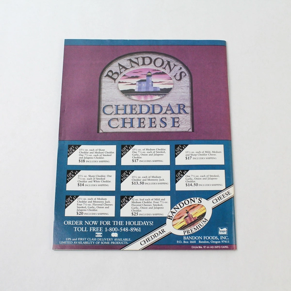 Vintage Oregon Coast Magazine Dec 1988/Jan 1989 - Very Good Condition