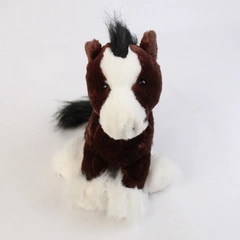 Ganz Webkinz Clydesdale Horse Stuffed Animal Plush Toy