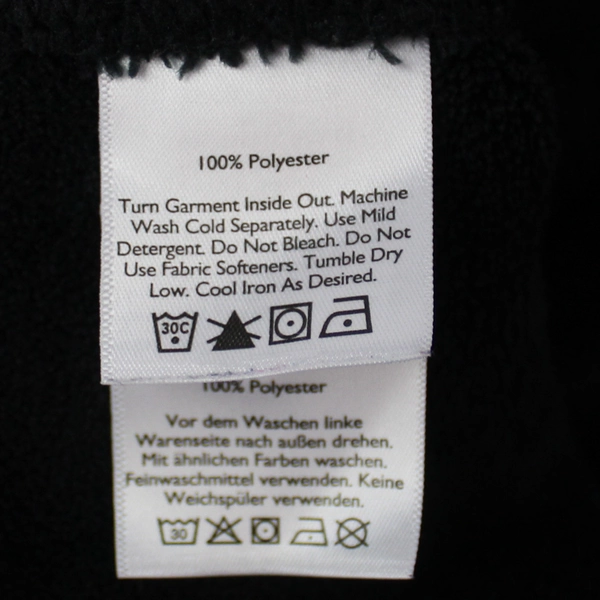 Eddie Bauer Women's Black Fleece Quarter Button-Up Pullover Size M