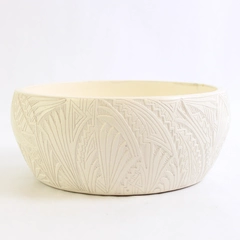 Vintage Mesa Verde Pottery Handmade Bowl Planter 1987 Signed Nancy Scott