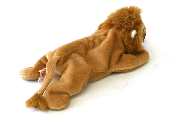 TY Beanie Babies Roary the Lion 1996 Plush with Tag