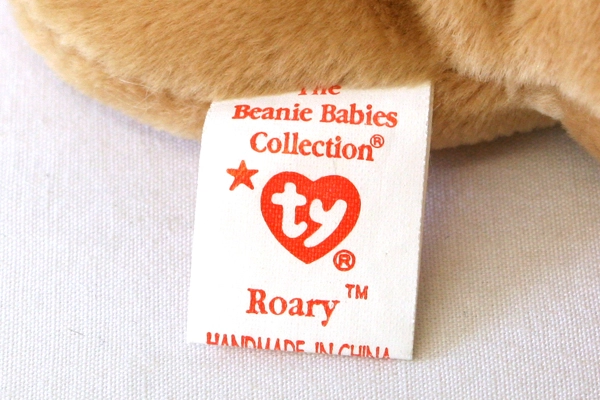 TY Beanie Babies Roary the Lion 1996 Plush with Tag