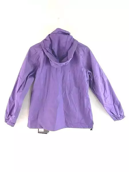 Guides Choice Rain Parka Coat Purple Removable Drawstring Hood Women's Sz M NWT
