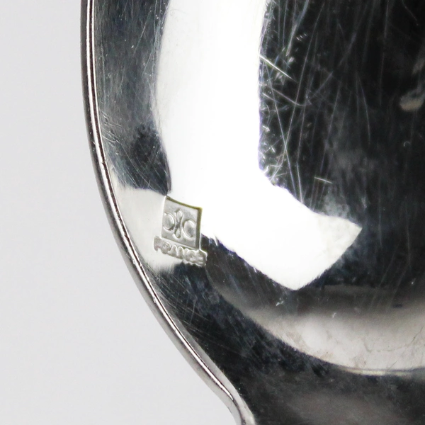 Lot of 2 Jean Couzon Eclat Stainless Steel Teaspoons Silverware Vintage