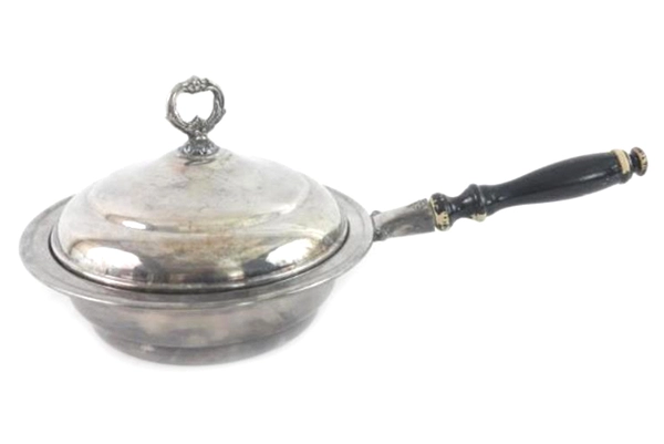 Vintage Sheridan Silverplated Chafing Dish No Stand And No Burner