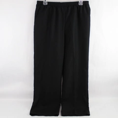 Alfred Dunner Black Pants Slacks Women's Size 14P Elastic Waist Pockets